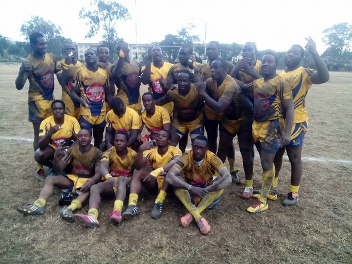 Menengai Homeboyz Rugby dance at the Churchill Show