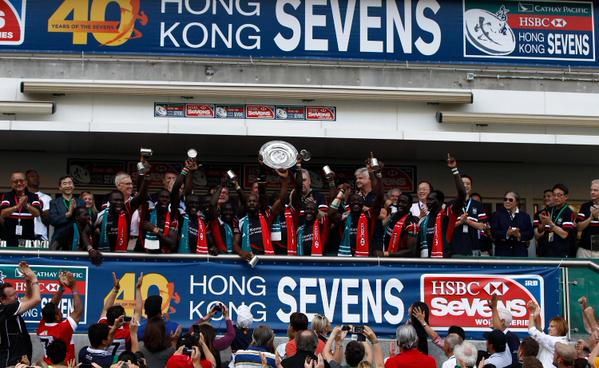 Kenya Sevens Hong Kong sevens shield winners 2015