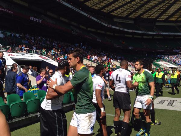 Fiji 7s v South Africa.