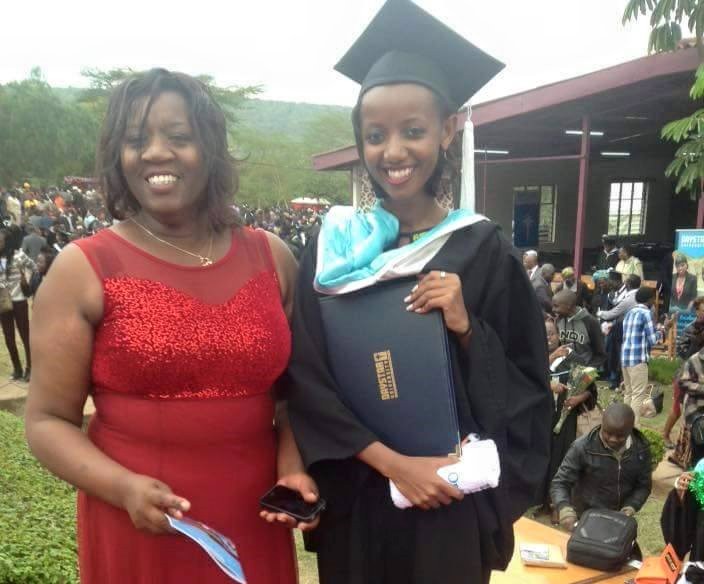Photo : Minah Nyagaki and Esther Wambui. | Source Minah