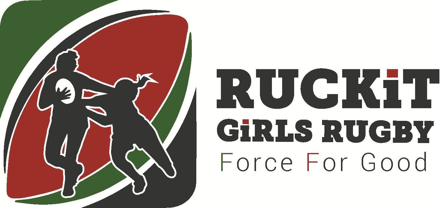 Ruckit girls rugby logo