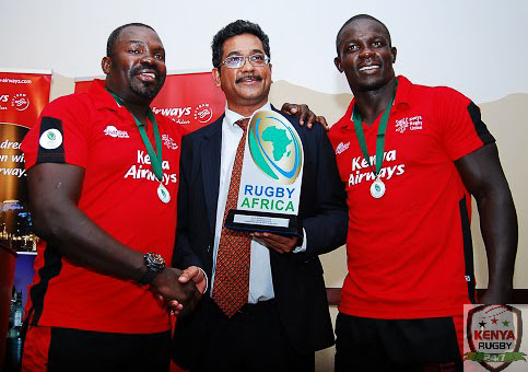 Photos : Kenya 7s arrive back from South Africa