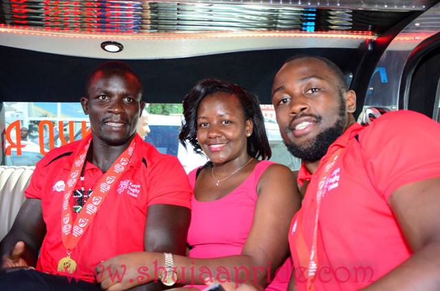 Photos : Kenya 7s reception at JKIA after winning Singapore 7s