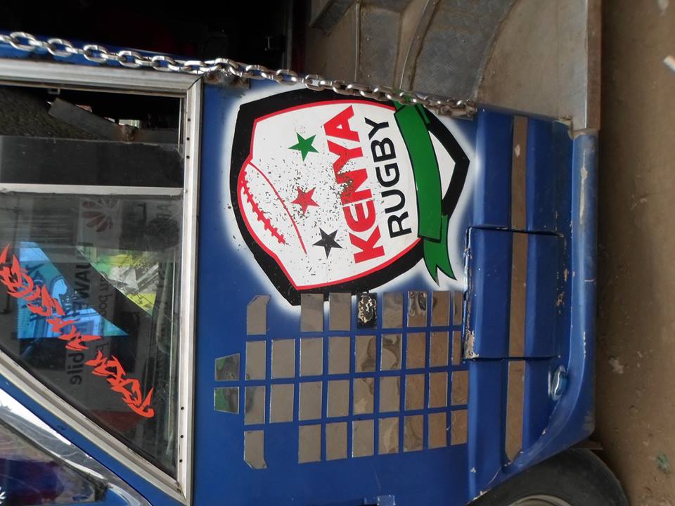 Kenya Rugby 247, Poed The Brand, Shujaa Pride Isuzu Matatu Graffiti